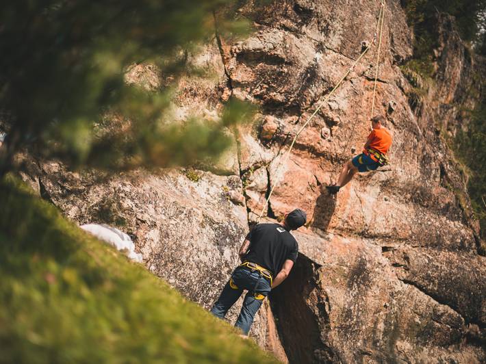 Arrampicate in Val Venosta: che spasso! Arrampicate in Val Venosta: che spasso!