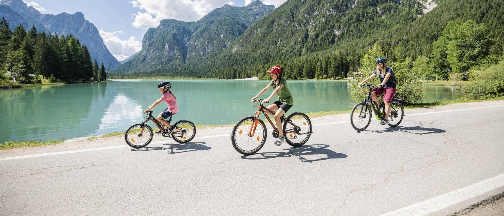 Radurlaub mit Kindern in Südtirol