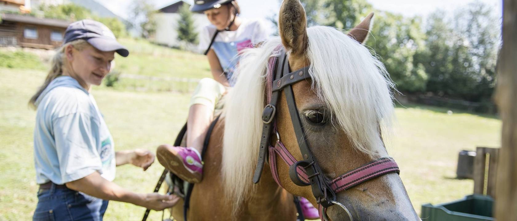 Equitazione per bambini in Alto Adige Equitazione per bambini in Alto Adige