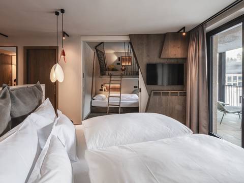 The family hotel near the Dolomites with unique flair The family hotel near the Dolomites with unique flair