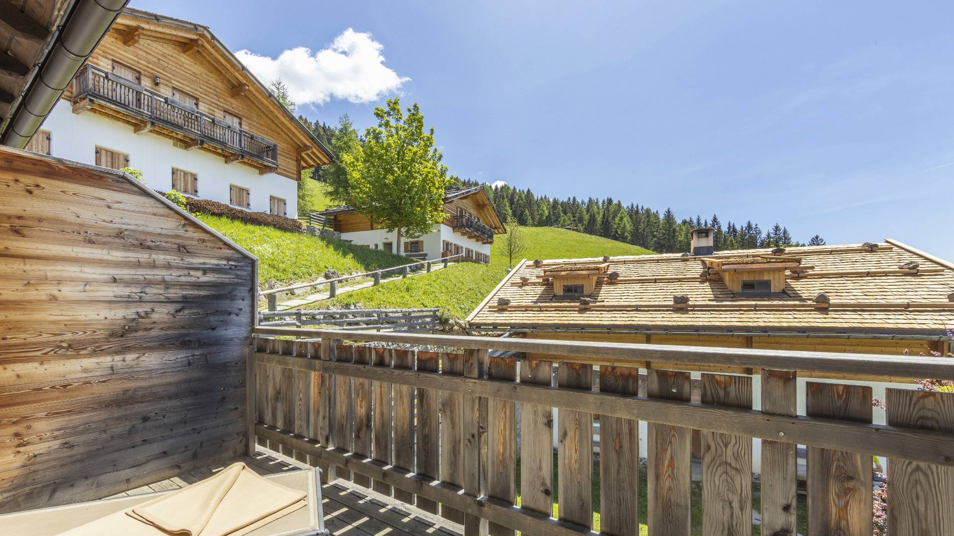 Panorama Doppelzimmer Familienalm & Almchalets Taser Alm