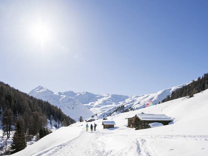 Rodeln und Eislaufen im Vinschgau Rodeln und Eislaufen im Vinschgau